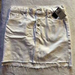 Lucky Brand jean mini skirt